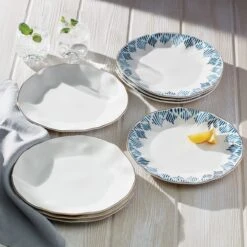 Lenox Blue Bay 4-Piece Dinner Plate Set -Lenox Shop 891019 w11