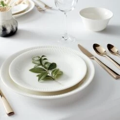 Lenox Profile White Porcelain 4-Piece Accent Plate Set -Lenox Shop 891164 w14