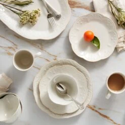 Lenox French Perle 12-Piece Plate & Mug Dinnerware Set -Lenox Shop 891288 891286 880128 822967 852578 LNP F23 2 c9c3fbec e3e4 4b05 97ab 097ded20dc9a