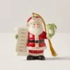 Lenox Santa's List Ornament -Lenox Shop 891987 w10