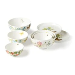 Lenox Butterfly Meadow Luna 8-Piece Nesting Dinnerware 19 Lenox Butterfly Meadow Luna 8-Piece Nesting Dinnerware -Lenox Shop 892493 w12