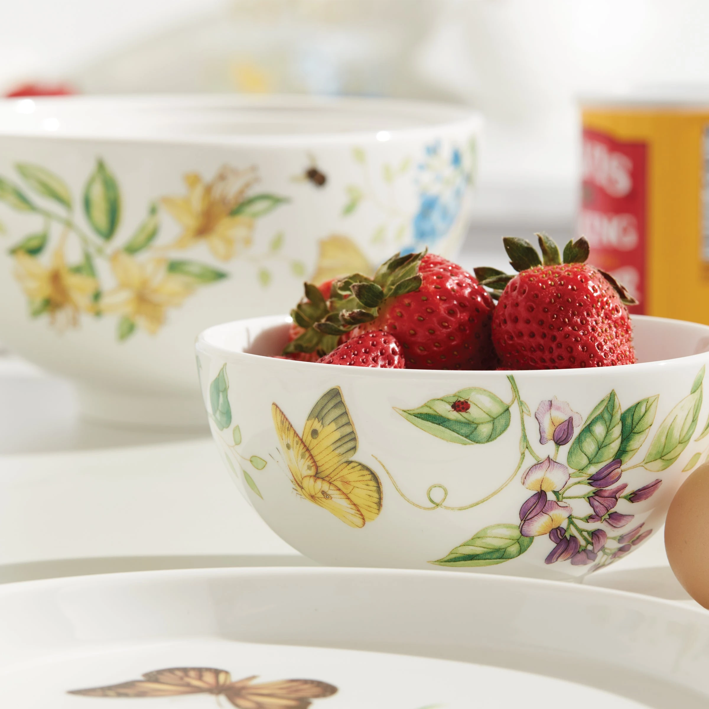 Lenox Butterfly Meadow Luna 8-Piece Nesting Dinnerware 11 Lenox Butterfly Meadow Luna 8-Piece Nesting Dinnerware - Image 9