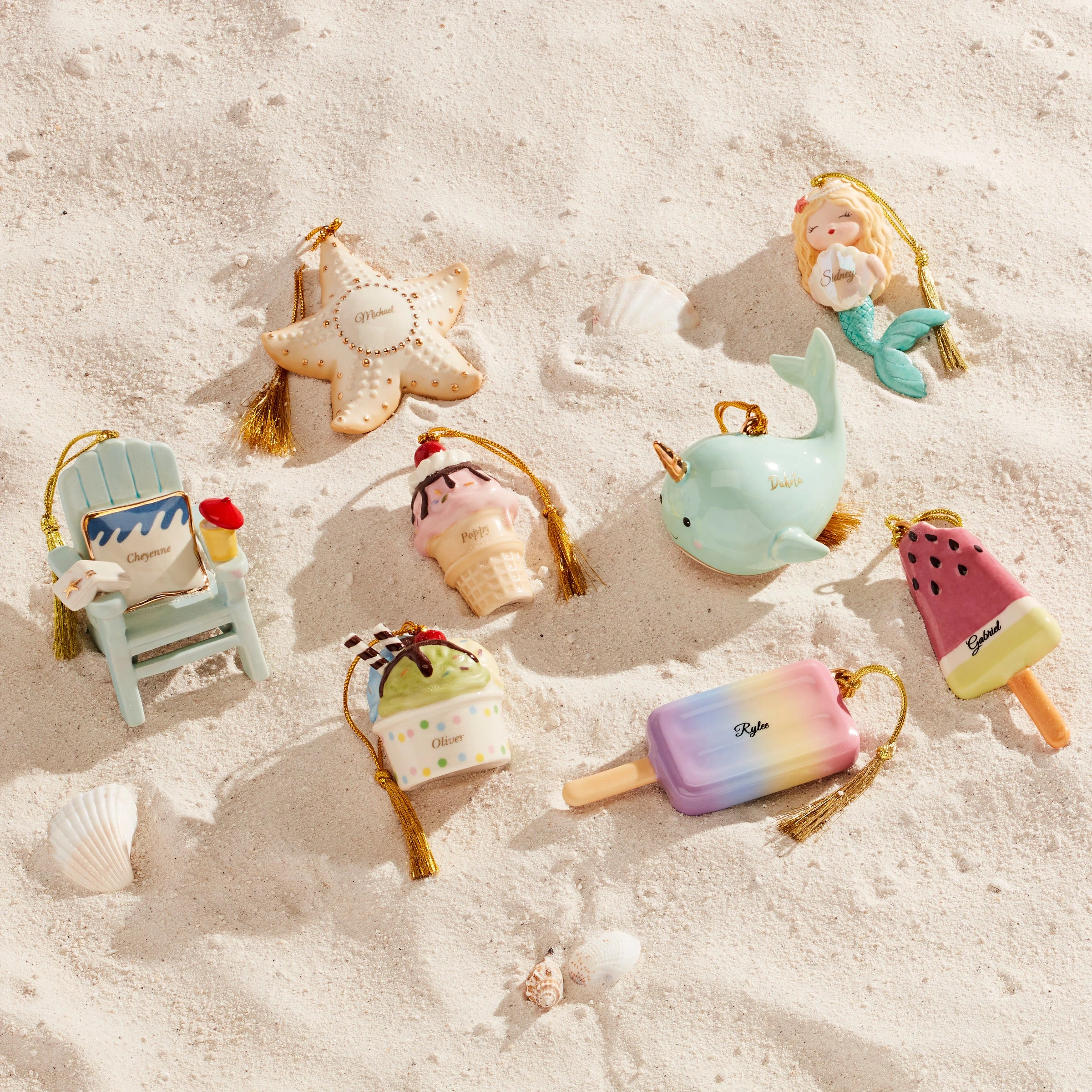 Lenox Starfish Ornament 6 Lenox Starfish Ornament - Image 4