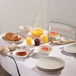 Lenox French Perle Scallop 4-Piece Accent Plate Set -Lenox Shop 893544 w11