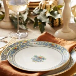 Lenox Autumn White 4-Piece Dinner Plate Set 10 Lenox Autumn White 4-Piece Dinner Plate Set -Lenox Shop 893654 893655 894561 893812 LNP S23 FEA 10