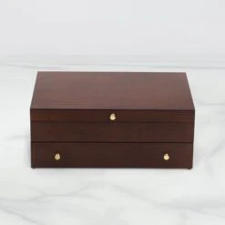 Lenox Mahogany Flatware Chest