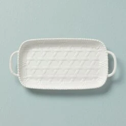 Lenox Wicker Creek Handled Tray