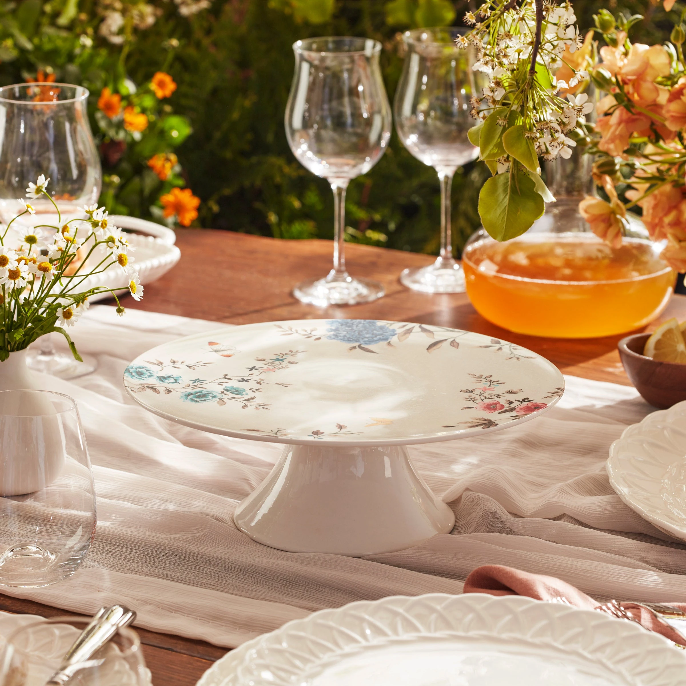 Lenox Sprig & Vine Cake Plate 4 Lenox Sprig & Vine Cake Plate - Image 2