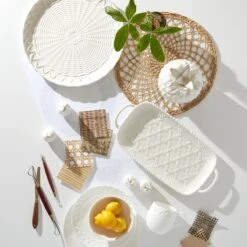 Lenox Wicker Creek Handled Tray 15 Lenox Wicker Creek Handled Tray -Lenox Shop 893877 893878 893875 893874 893879 895307 895308 895309 895310 LNP F23 FEFA 1 23cfebb9 c15f 4a9b 925d 7c513b37a66a