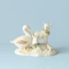 Lenox First Blessing Goose & Lambs Figurine -Lenox Shop 894083 w10