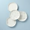 Lenox Oyster Bay Assorted Accent Plates, Set Of 4 2 Lenox Oyster Bay Assorted Accent Plates, Set Of 4 -Lenox Shop 894091 w10