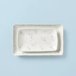 Lenox Oyster Bay 2-Piece Nesting Serving Platters