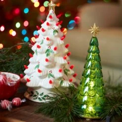 Lenox Radiant Light Lit Jewel Tone Tree -Lenox Shop 894202 LHOL 22 FEA 1 LK