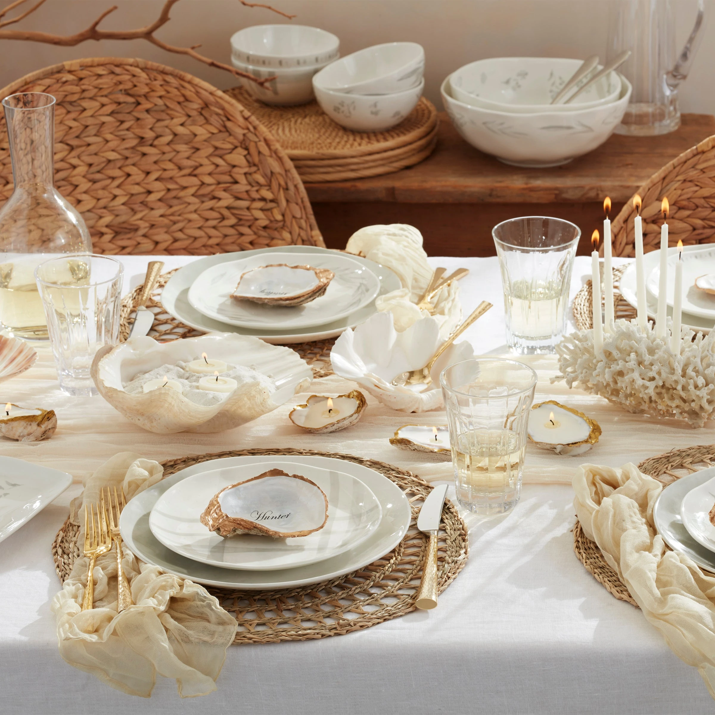 Lenox Oyster Bay Dinner Plates, Set Of 4 5 Lenox Oyster Bay Dinner Plates, Set Of 4 - Image 3