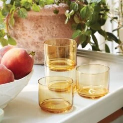 Lenox Tuscany Classics Stackable 4-Piece Short Glasses 28 Lenox Tuscany Classics Stackable 4-Piece Short Glasses -Lenox Shop 894252