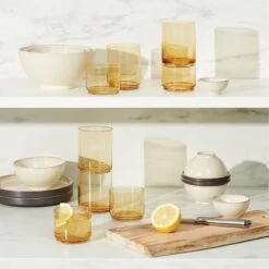 Lenox Tuscany Classics Stackable 4-Piece Short Glasses 31 Lenox Tuscany Classics Stackable 4-Piece Short Glasses -Lenox Shop 894252 w13