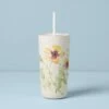 Lenox Butterfly Meadow Bamboo Tumbler 2 Lenox Butterfly Meadow Bamboo Tumbler -Lenox Shop 894267 w10 1