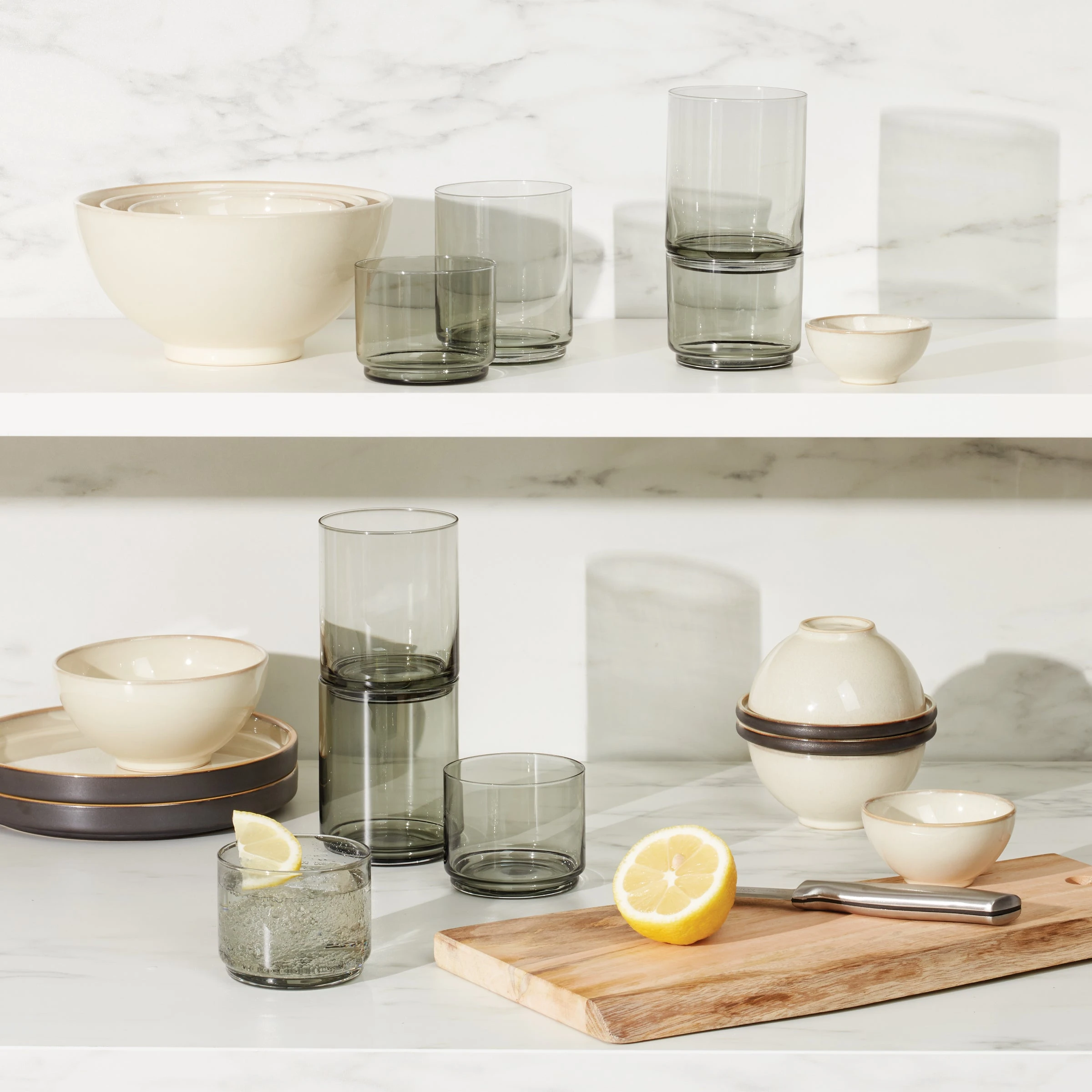 Lenox Tuscany Classics Stackable 4-Piece Short Glasses 20 Lenox Tuscany Classics Stackable 4-Piece Short Glasses - Image 18