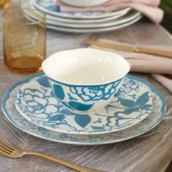 Lenox Butterfly Meadow Cottage 4-Piece Rice Bowls 18 Lenox Butterfly Meadow Cottage 4-Piece Rice Bowls -Lenox Shop 894281 w13