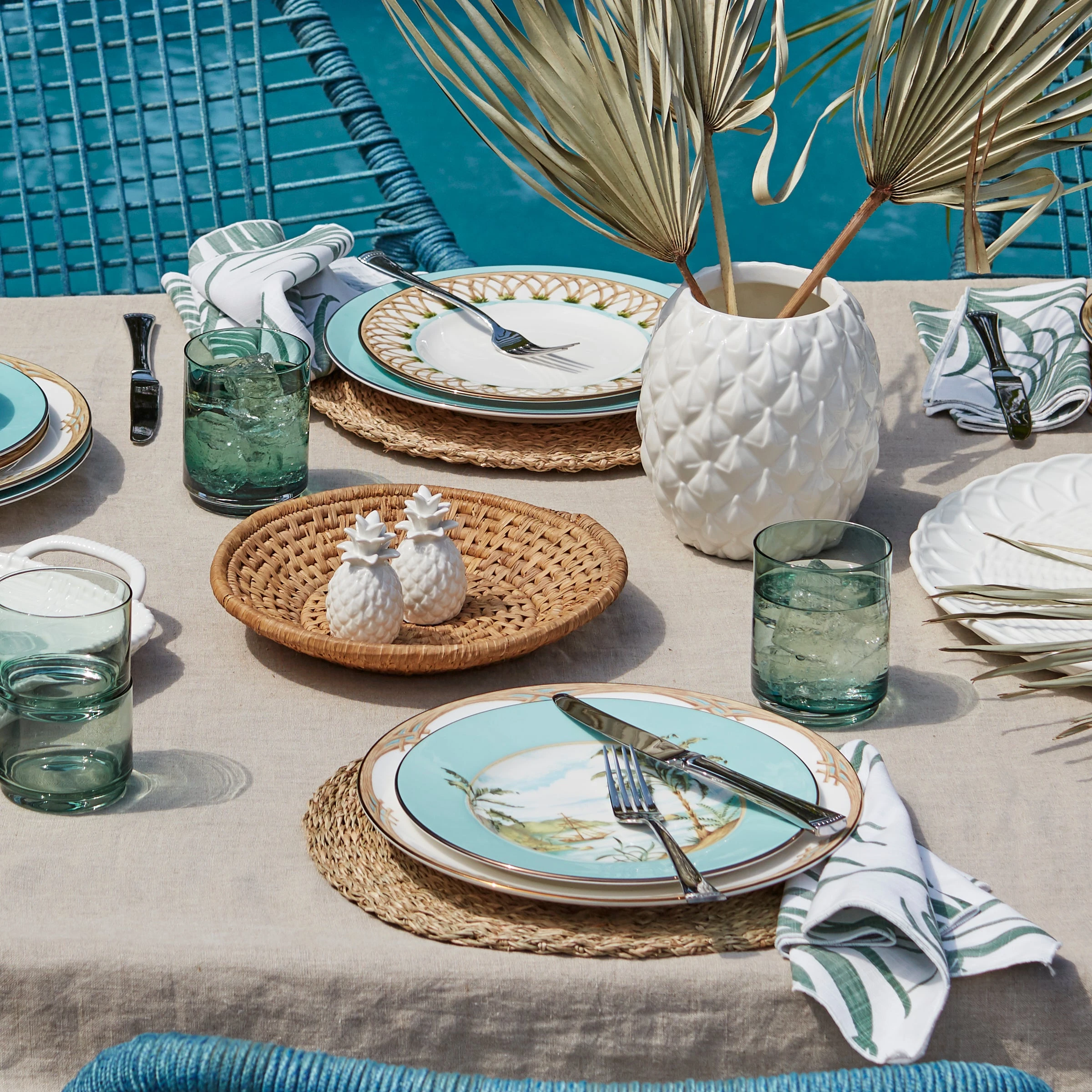 Lenox British Colonial Bamboo Accent Plate 5 Lenox British Colonial Bamboo Accent Plate - Image 3