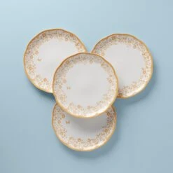 Lenox Butterfly Meadow Cottage 4-Piece Dinner Plates