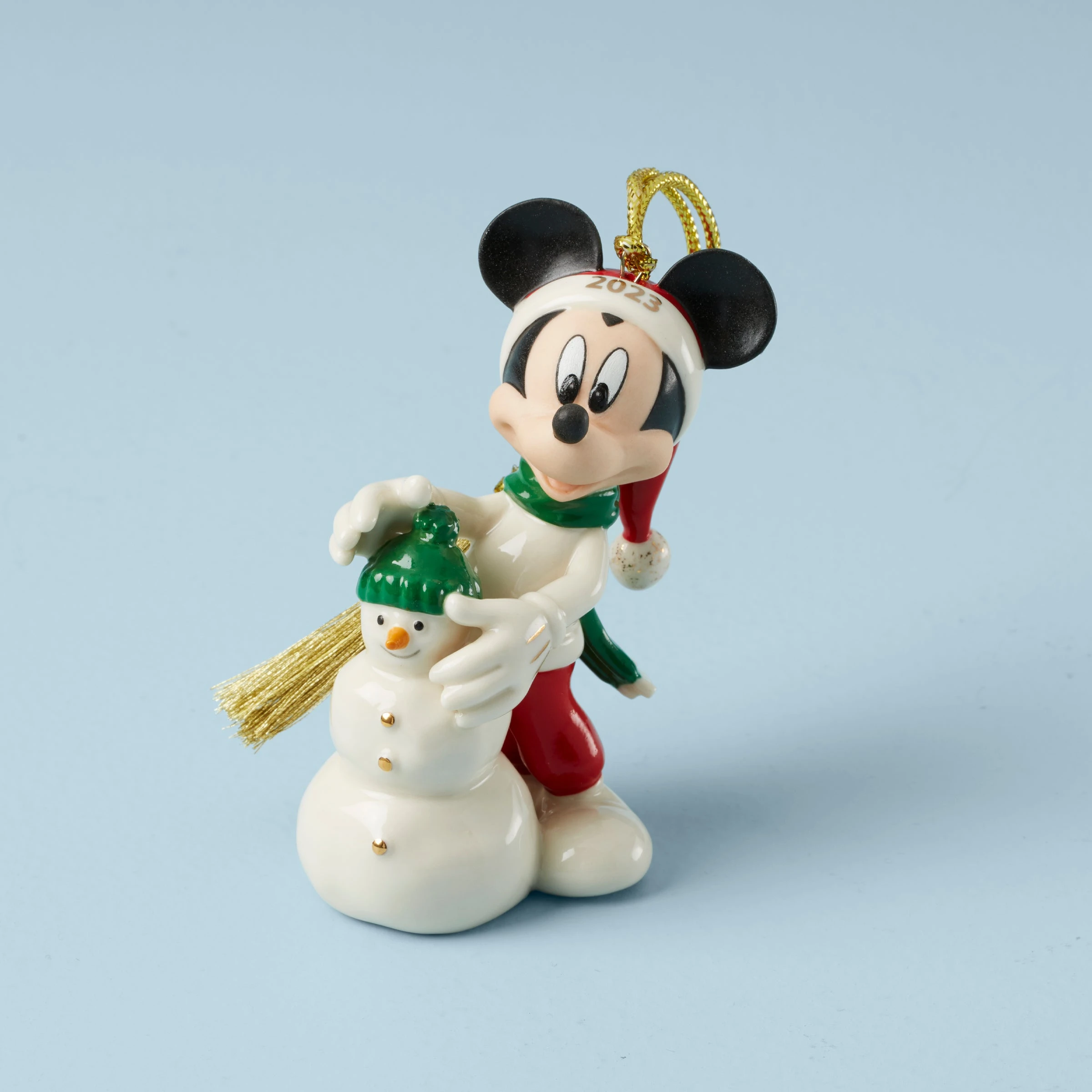 Lenox 2023 Mickey & Snowman Ornament 3 Lenox 2023 Mickey & Snowman Ornament