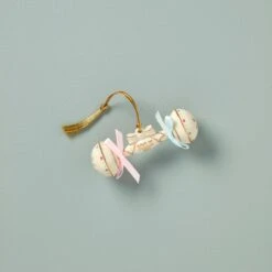 Lenox 2023 Baby's 1st Christmas Rattle Ornament
