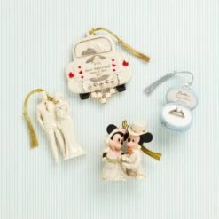 Lenox Just Married Wedding Ornament -Lenox Shop 894430 894445 877766 820550 LHOL 23 1 073fc850 8c0d 42f5 9947 b0332fb5965a
