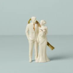 Lenox 2023 Bride & Groom Ornament