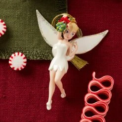 Lenox 2023 Tinker Bell With Mistletoe Ornament -Lenox Shop 894444