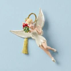 Lenox 2023 Tinker Bell With Mistletoe Ornament