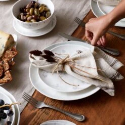 Lenox Oyster Bay Dinner Plates, Set Of 4 18 Lenox Oyster Bay Dinner Plates, Set Of 4 -Lenox Shop 894529 894223 890139 LNP S23 FEA 10