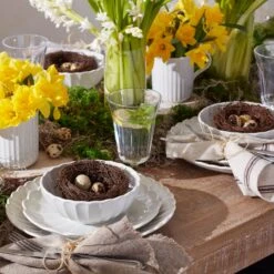 Lenox French Perle Scallop 4-Piece Accent Plate Set -Lenox Shop 894588 893547 893544 893545 890139 LNP F23 FEA 4