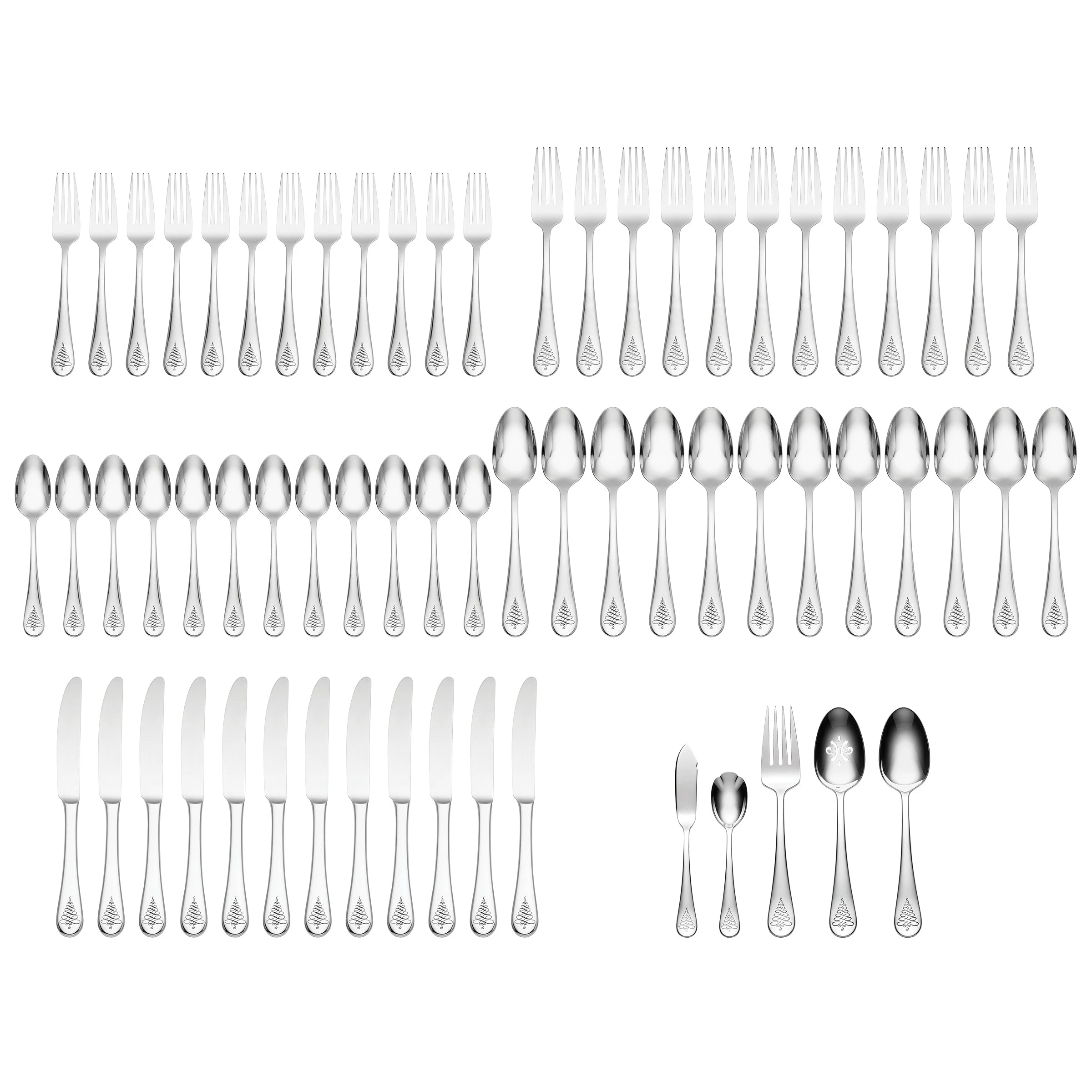 Lenox Noella 65-Piece Flatware Set 4 Lenox Noella 65-Piece Flatware Set - Image 2