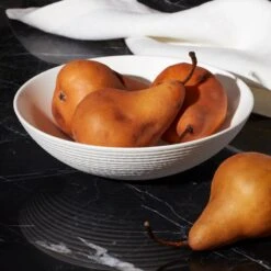 Lenox LX Collective White Serving Bowl 8 Lenox LX Collective White Serving Bowl -Lenox Shop 894665 LNP F23 FEA 1