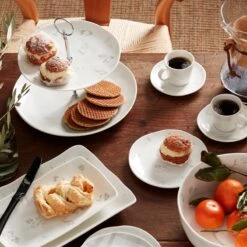 Lenox Oyster Bay 2-Tiered Server -Lenox Shop 894679 LNP F22 FEA 1