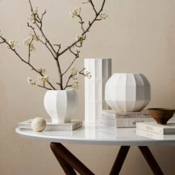 Lenox Facets Rose Bowl Vase 12 Lenox Facets Rose Bowl Vase -Lenox Shop 894793 894529 894726 LNP F22 FEA 7