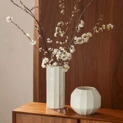 Lenox Facets Rose Bowl Vase 14 Lenox Facets Rose Bowl Vase -Lenox Shop 894793 894529 LNP F22 FEA 1