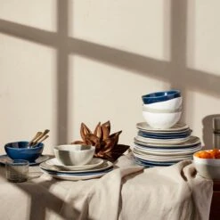 Lenox Bay Colors 12-Piece Dinnerware Set 24 Lenox Bay Colors 12-Piece Dinnerware Set -Lenox Shop 894888 894887 884889 LNP F22 FEA 1