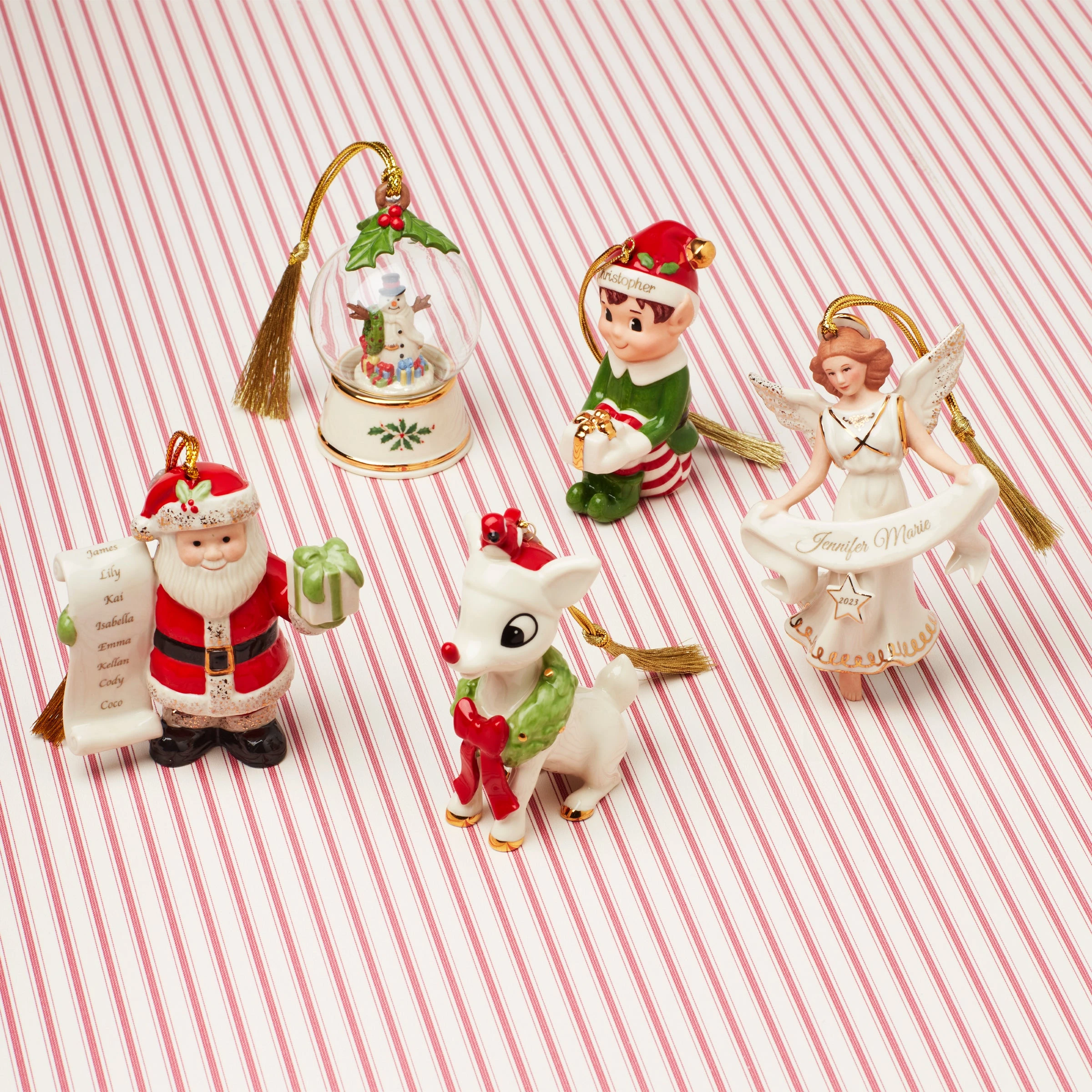 Lenox Santa's List Ornament 6 Lenox Santa's List Ornament - Image 4