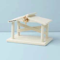 Lenox Peanuts The Christmas Pageant Creche With Star