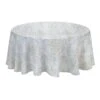 Lenox French Perle Charm Round Tablecloth