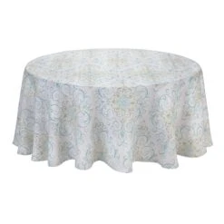 Lenox French Perle Charm Round Tablecloth