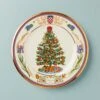 Lenox 2023 Trees Around The World Croatia Plate -Lenox Shop 894958 w10