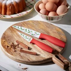 Lenox Holiday Printed Knives, Set Of 4 7 Lenox Holiday Printed Knives, Set Of 4 -Lenox Shop 895034 LHOL 23 FEA 1