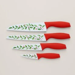 Lenox Holiday Printed Knives, Set Of 4