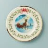 Lenox 2023 Holiday Annual Plate Sleigh Scene -Lenox Shop 895059 w10