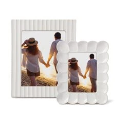 Lenox French Perle Scallop 5x7 Frame -Lenox Shop 895083 895082 LNP F23 FEA CAT 8120ed4e 11e0 4216 adfe 965201b5f45c