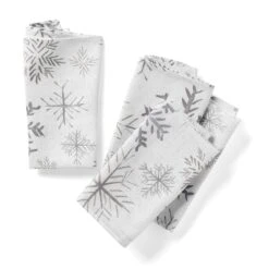 Lenox Alpine Shimmer 19" X 19" Napkins, 4 Pack
