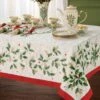 Lenox Holiday 60" X 84" Tablecloth 1 Lenox Holiday 60" X 84" Tablecloth -Lenox Shop 895222Holidaytablecloth